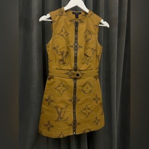 Louis Vuitton Monogram Sleeveless Dress